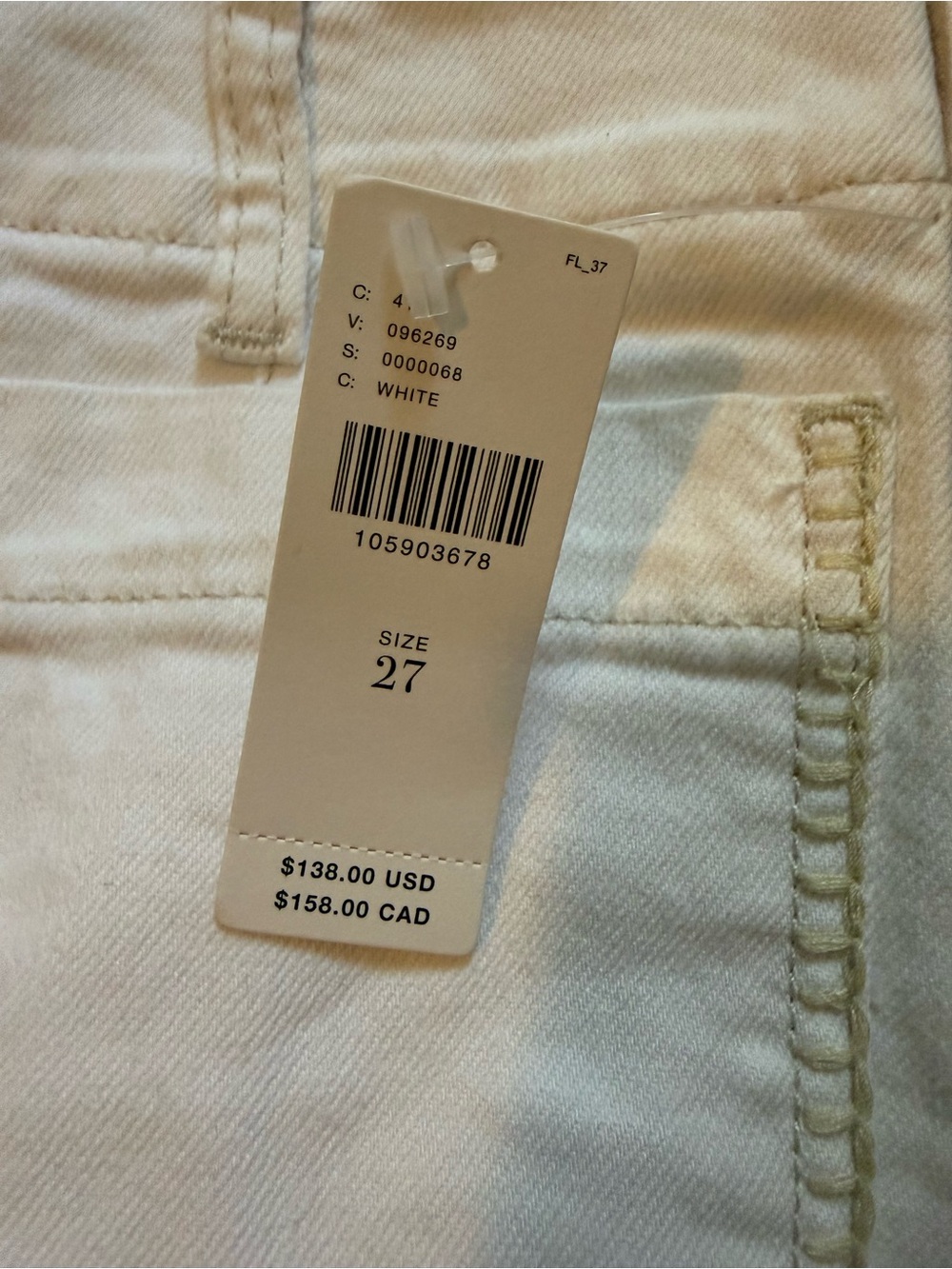 Maeve White Women's Jeans